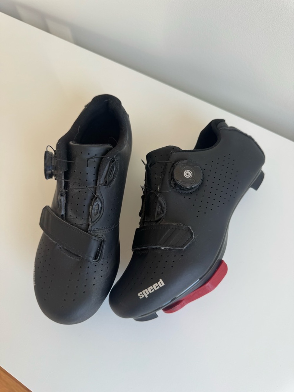 Black SPEED Cycling Shoes with Boa Closure